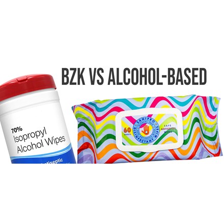 BZK vs Alcohol-Based Sanitizers